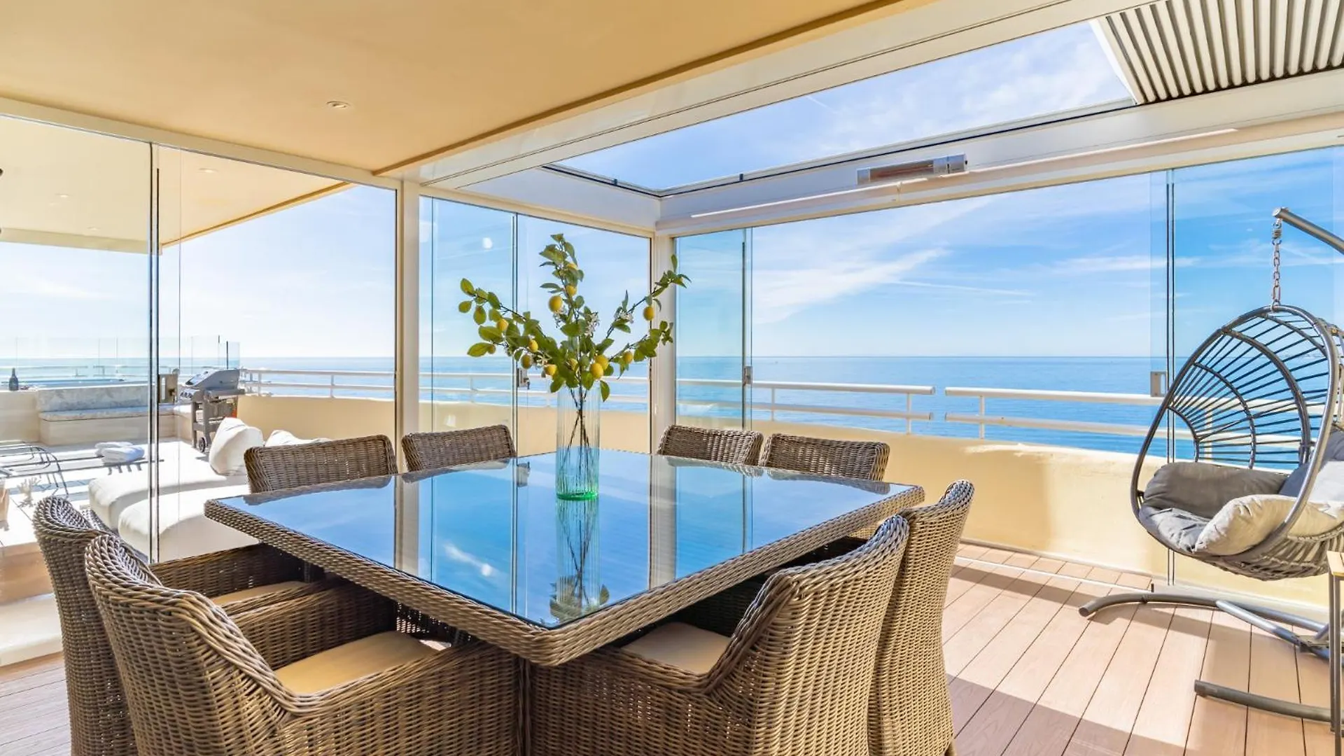 Infinity Blue Penthouse Villa Málaga Nyaraló